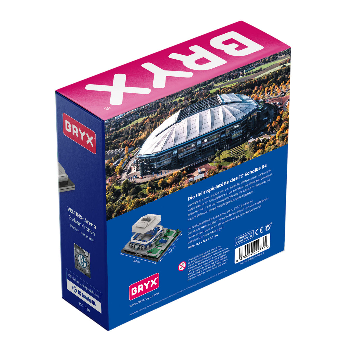 VELTINS-Arena / FC Schalke 04 - Stadion Miniaturmodell