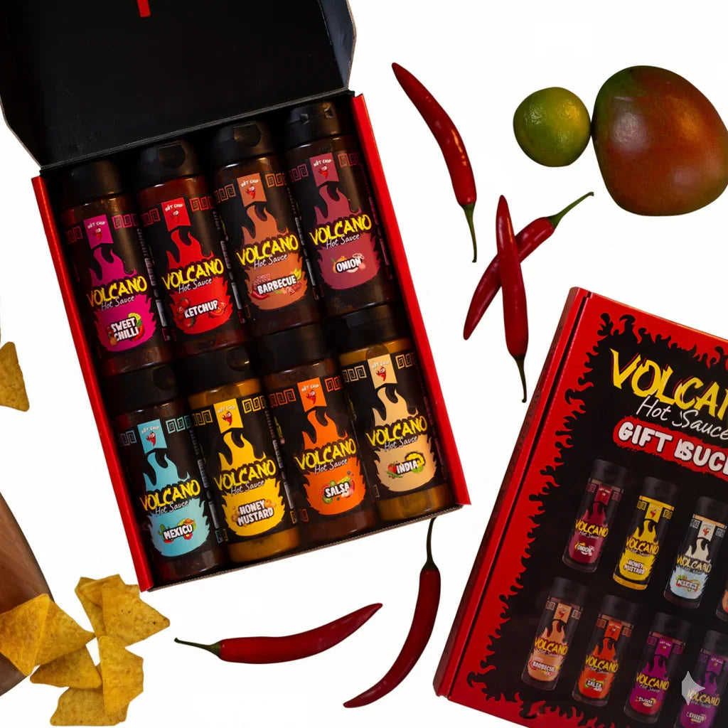 Volcano Hot Sauce - Geschenkset