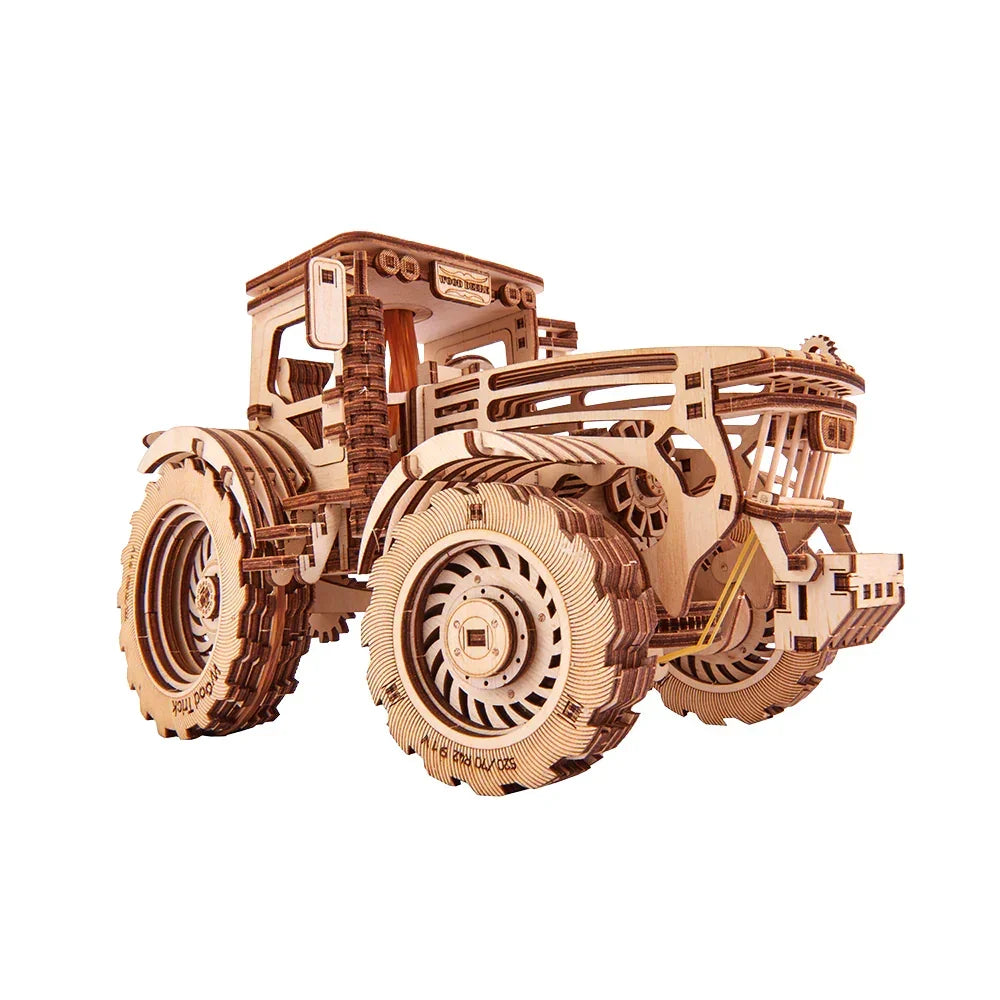 Tracteur - kit 3D en bois