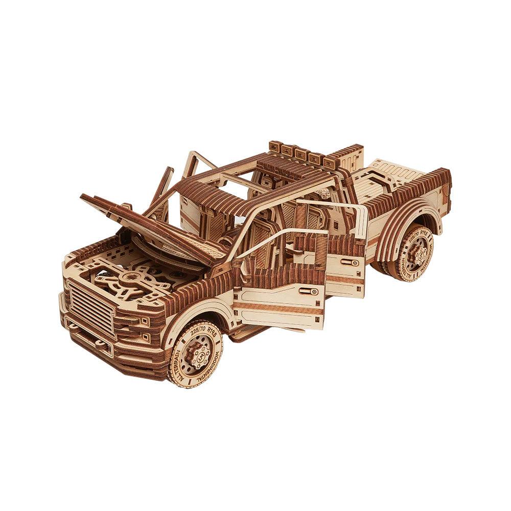 Pick-Up Truck - 3D Holzbausatz - derdealer.ch