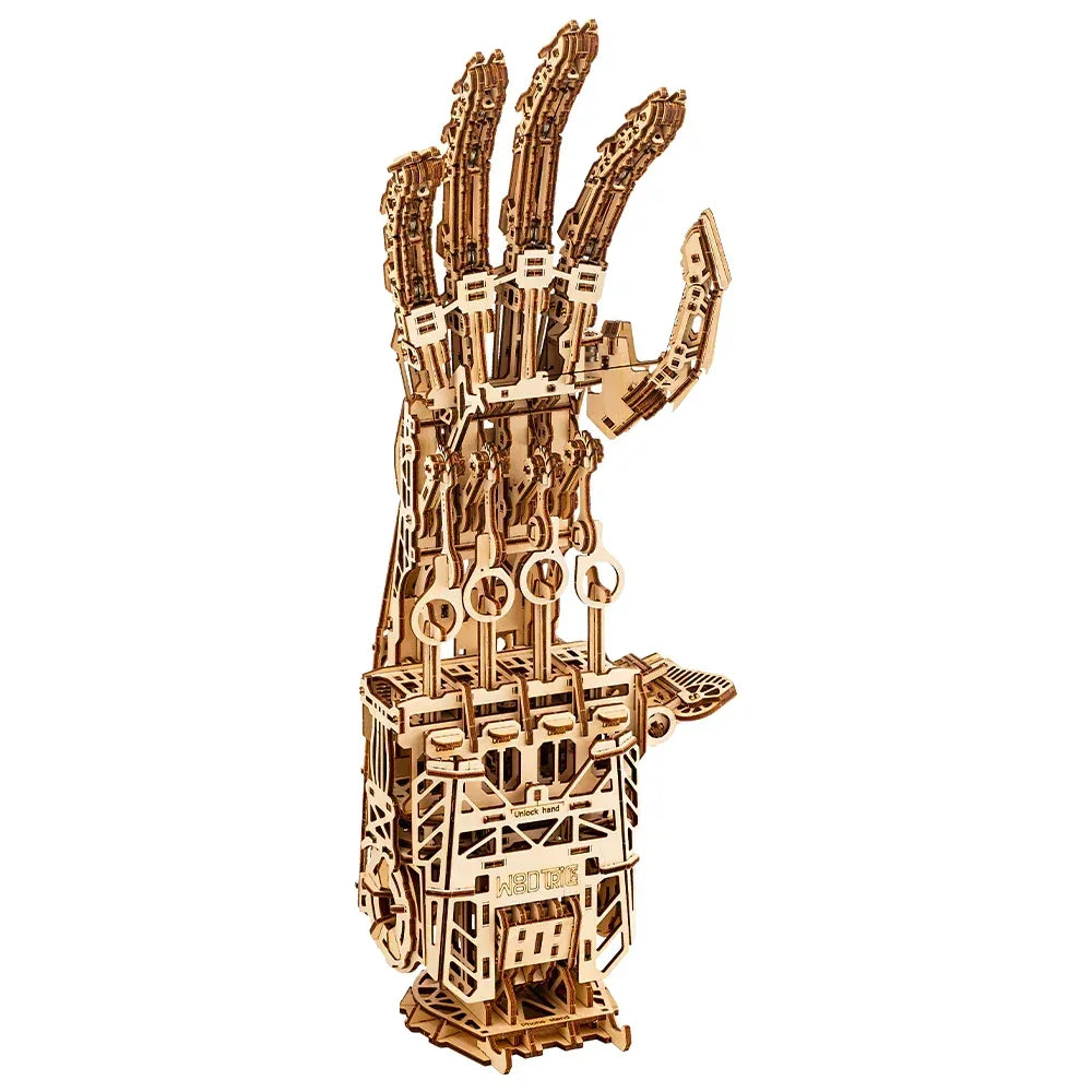 Cyber Hand - Exosquelette - Kit en bois 3D