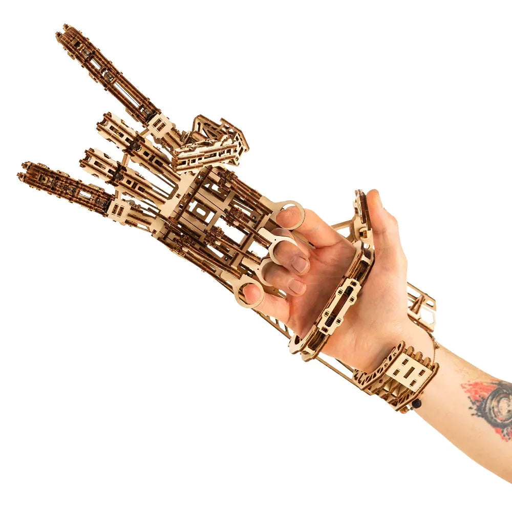 Cyber Hand - Exosquelette - Kit en bois 3D
