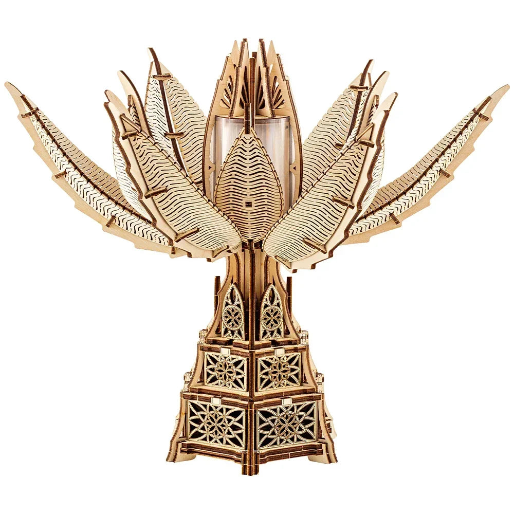 Fiery Bloom - Kit de construction en bois 3D (électrique)