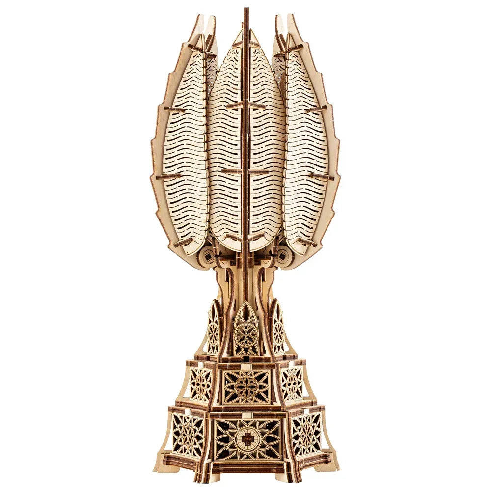 Fiery Bloom - Kit de construction en bois 3D (électrique)