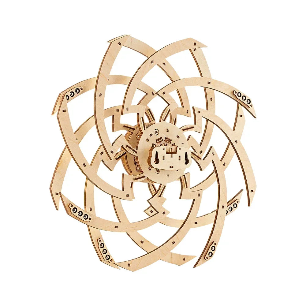 Hypnotic Vortex - Kit de construction en bois 3D