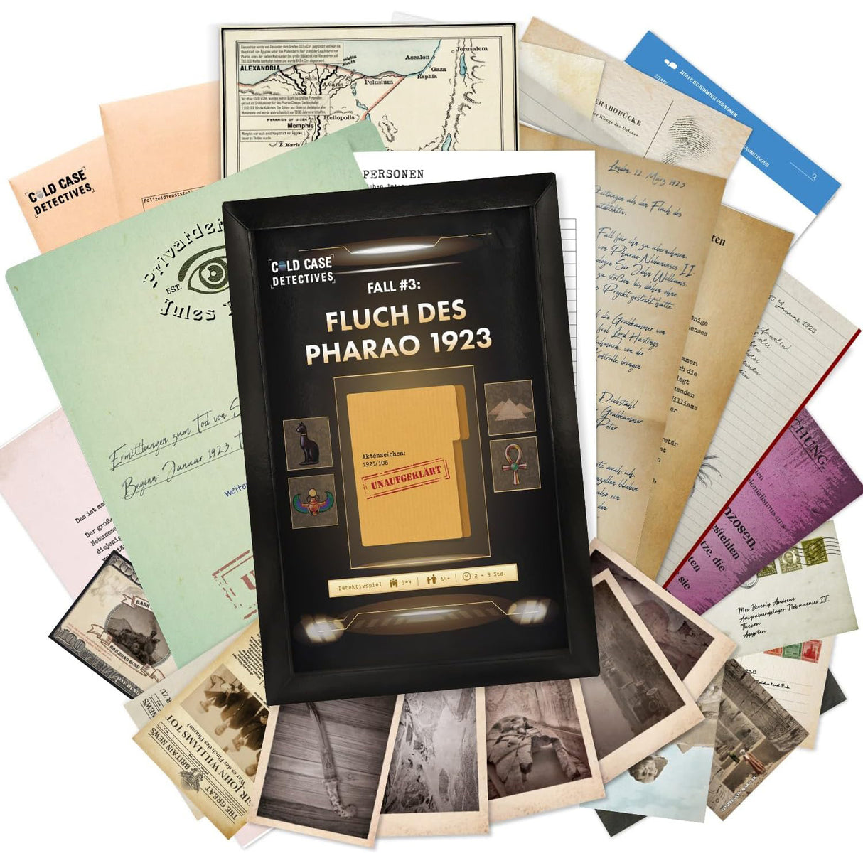 Cold Case Detectives - Fluch des Pharao 1923 - Krimispiel