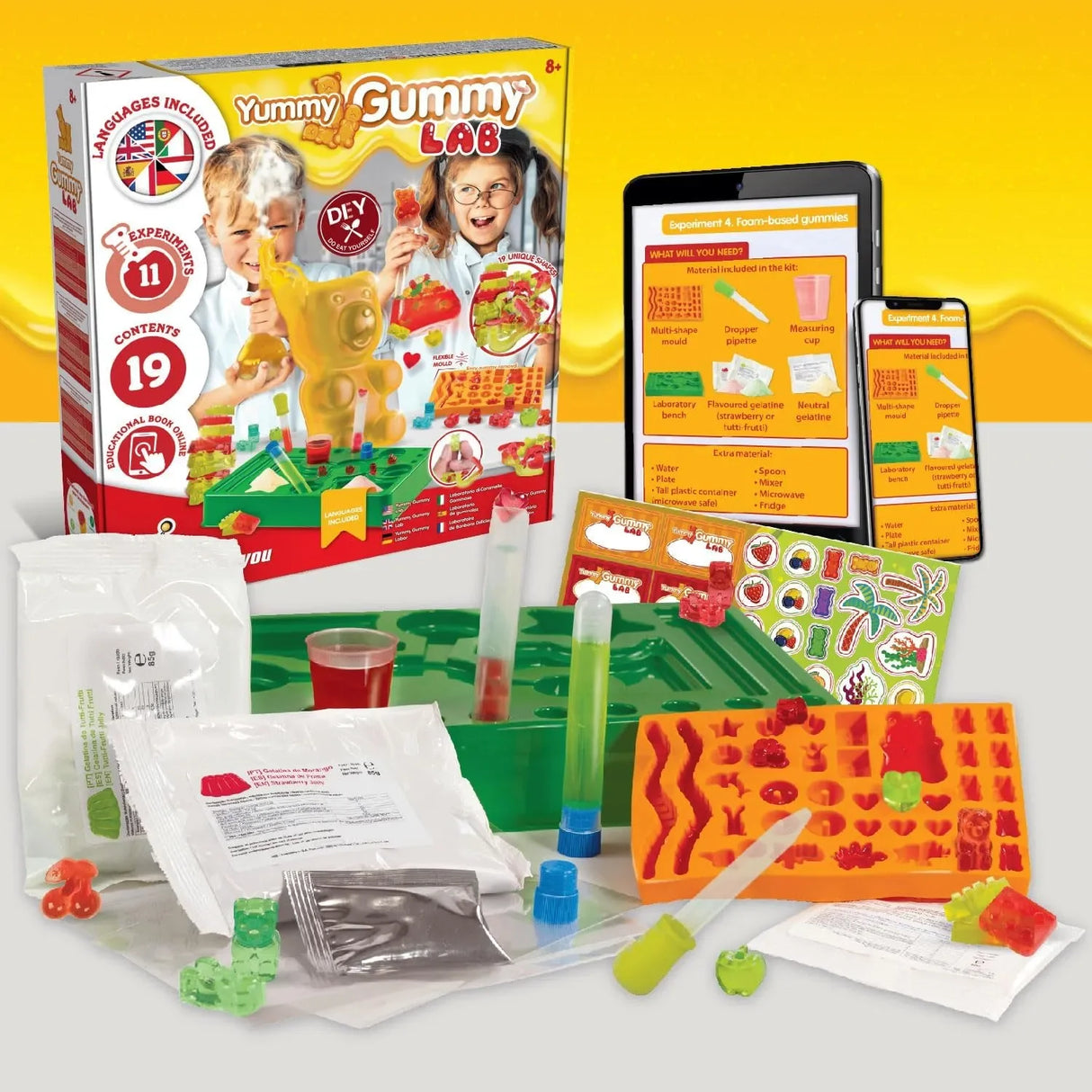 Boîte à expériences Yummy Gummy -