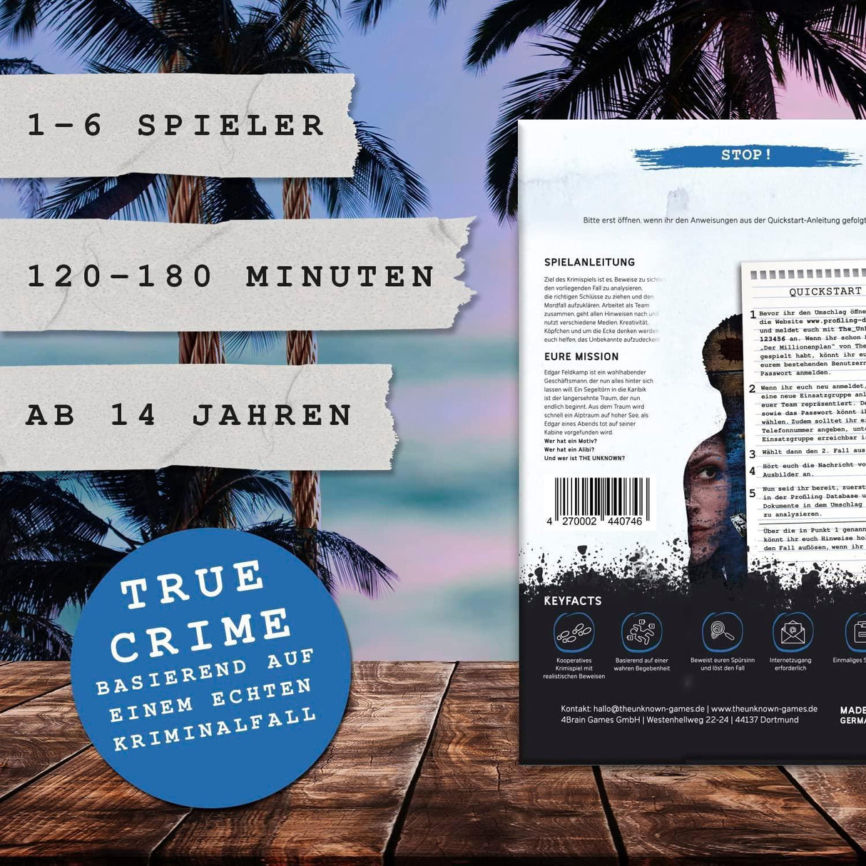 The Unknown 2 - Blutrote See - Krimispiel - derdealer.ch