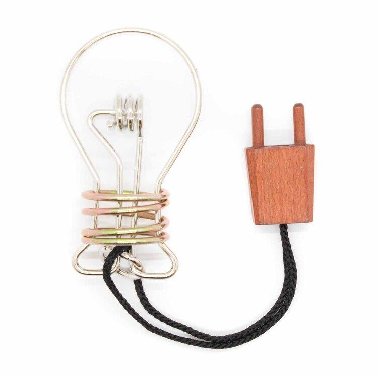 Glühbirne - Metallrätsel - Knobelspiel - derdealer.ch