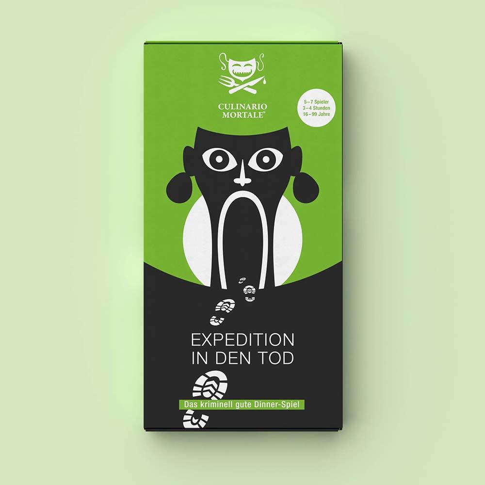 Krimidinner für Zuhause Culinario Mortale Expedition in den Tod