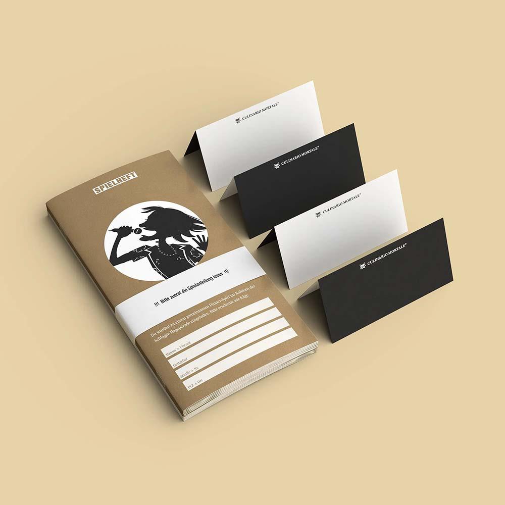 Krimidinner für Zuhause Culinario Mortale Ihr Herz Schlug Schlager