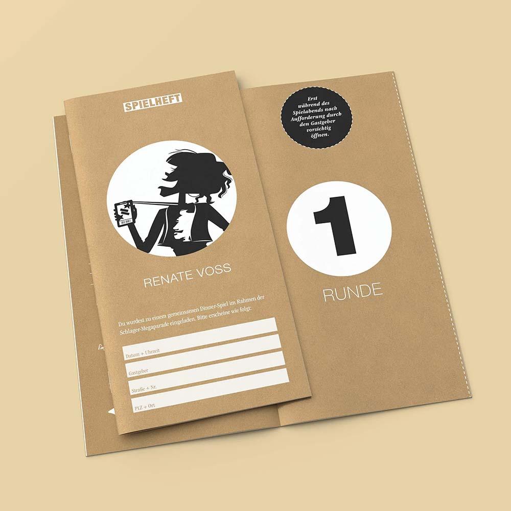 Krimidinner für Zuhause Culinario Mortale Ihr Herz Schlug Schlager