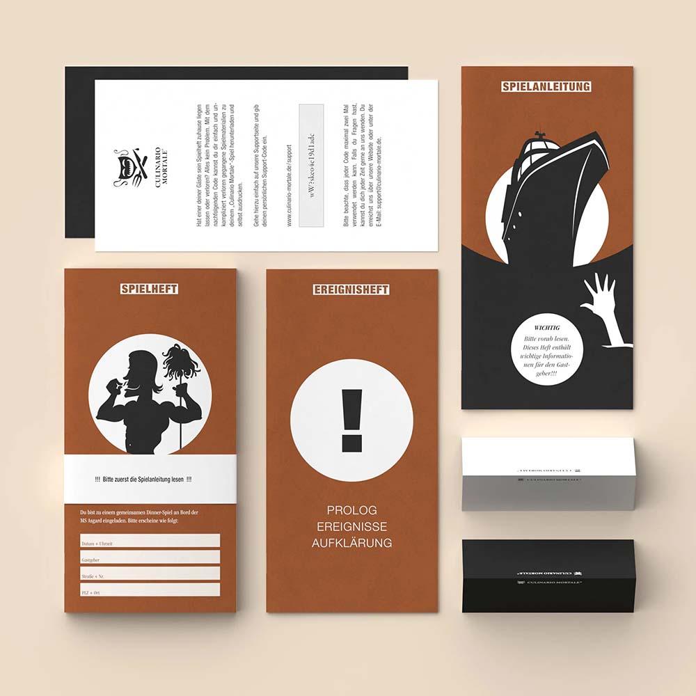 Krimidinner für Zuhause Culinario Mortale Mord über Bord