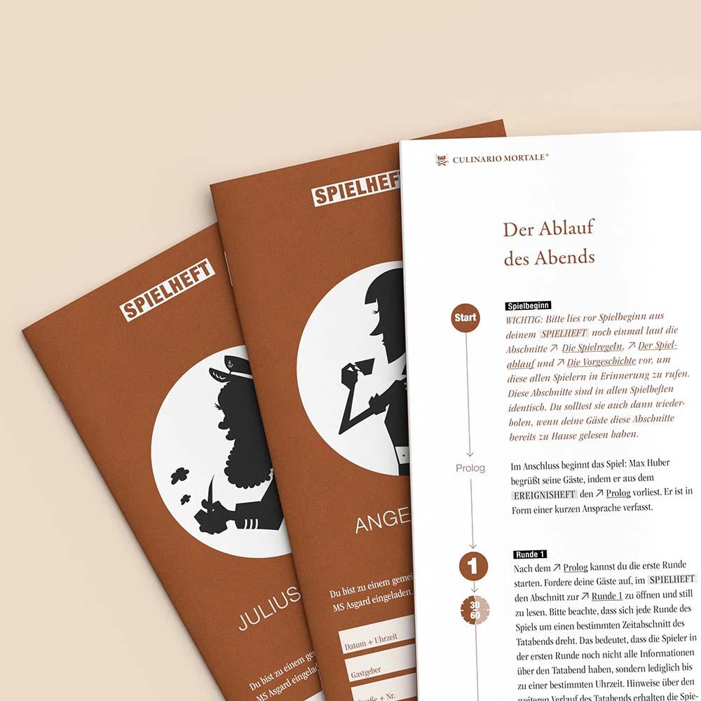 Krimidinner für Zuhause Culinario Mortale Mord über Bord