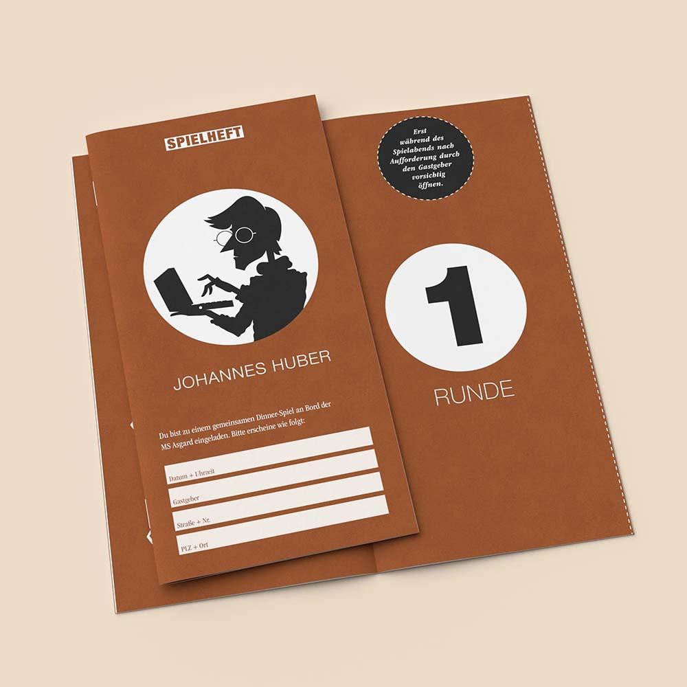 Krimidinner für Zuhause Culinario Mortale Mord über Bord