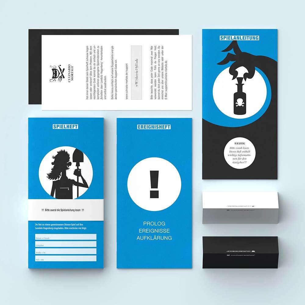 Krimidinner für Zuhause Culinario Mortale Schatten über Landsitz Hagenberg