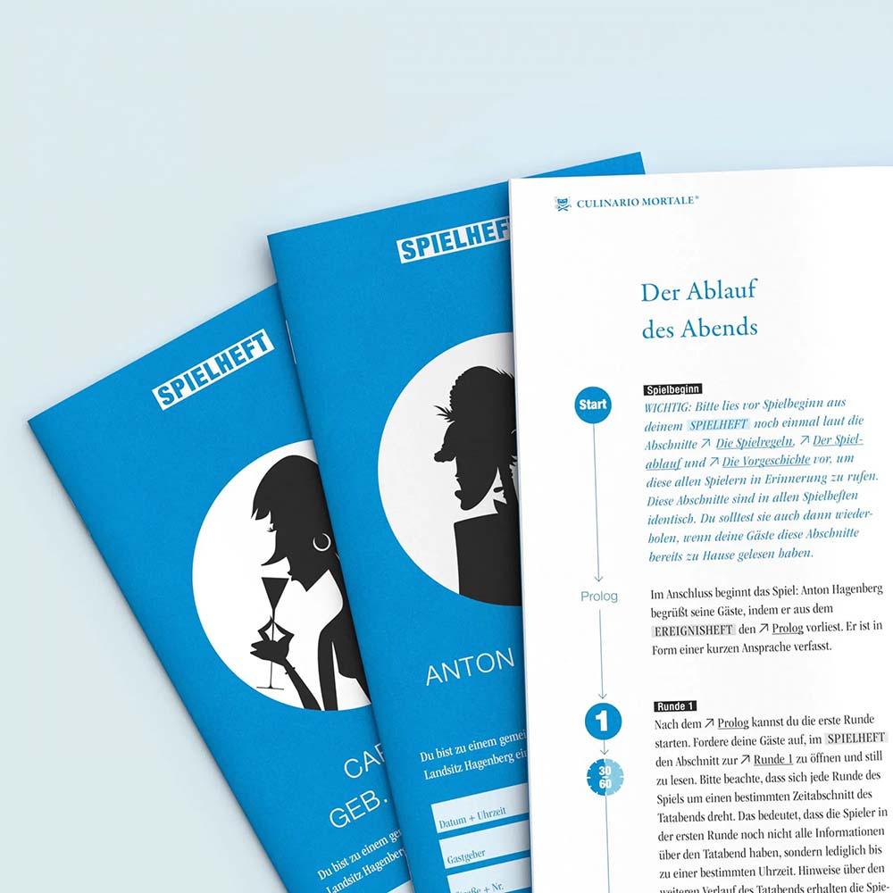 Krimidinner für Zuhause Culinario Mortale Schatten über Landsitz Hagenberg
