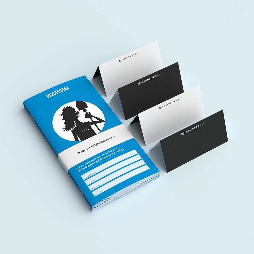 Krimidinner für Zuhause Culinario Mortale Schatten über Landsitz Hagenberg