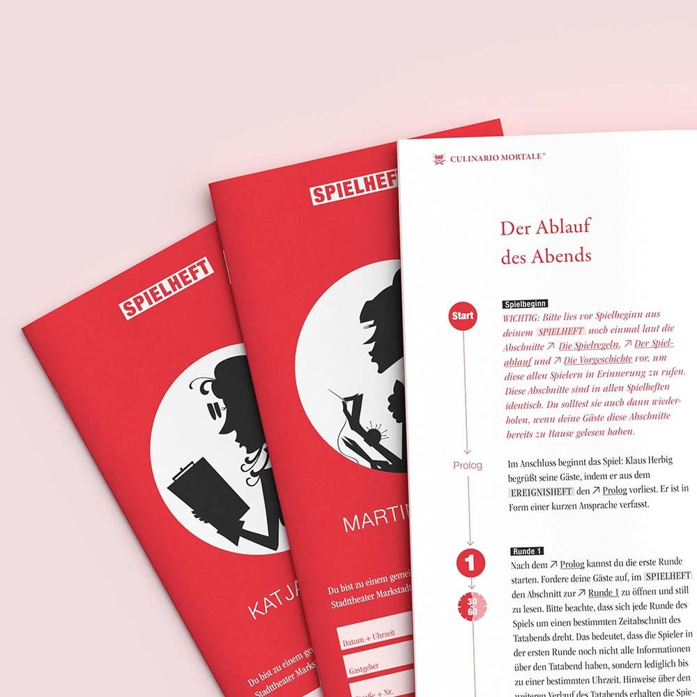 Krimidinner für Zuhause Culinario Mortale Tödlicher Ruhm