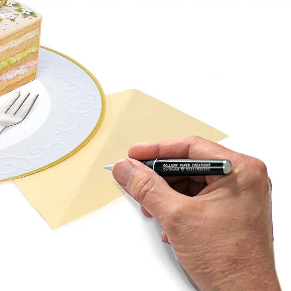Hochzeitstorte - Pop-Up-Karte - derdealer.ch
