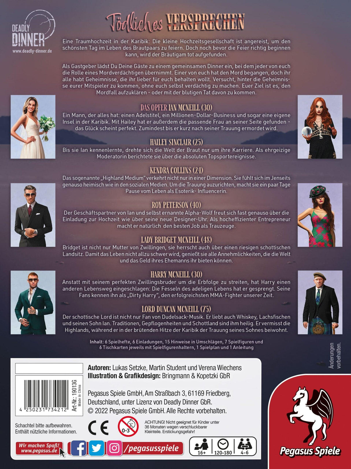 Tödliches Versprechen - Krimidinner - derdealer.ch