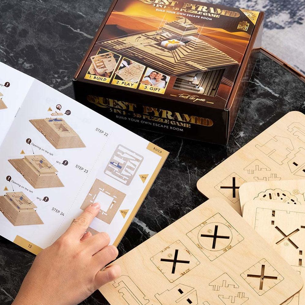 Quest Pyramide - Knobelbox Bausatz - derdealer.ch