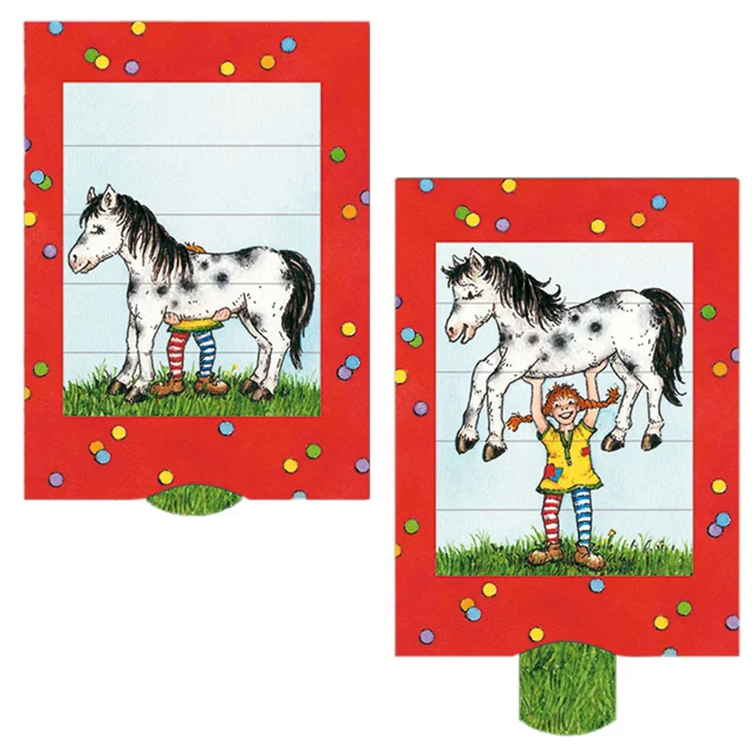 Grusskarte Pippi Langstrumpf