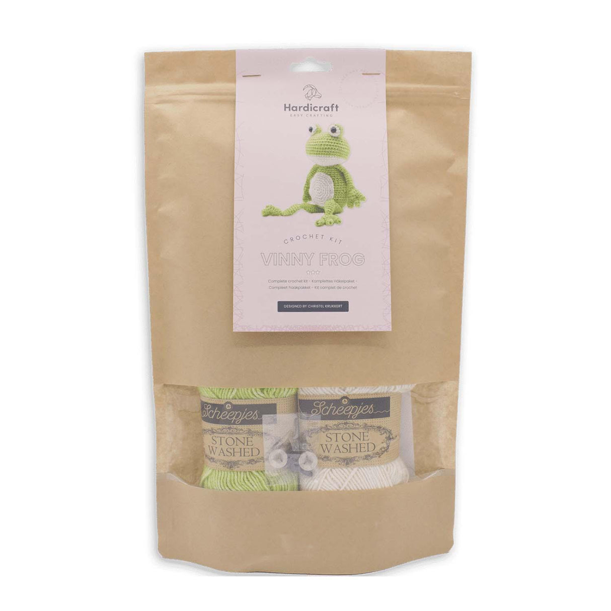 Frosch Vinny - Häkelset - derdealer.ch