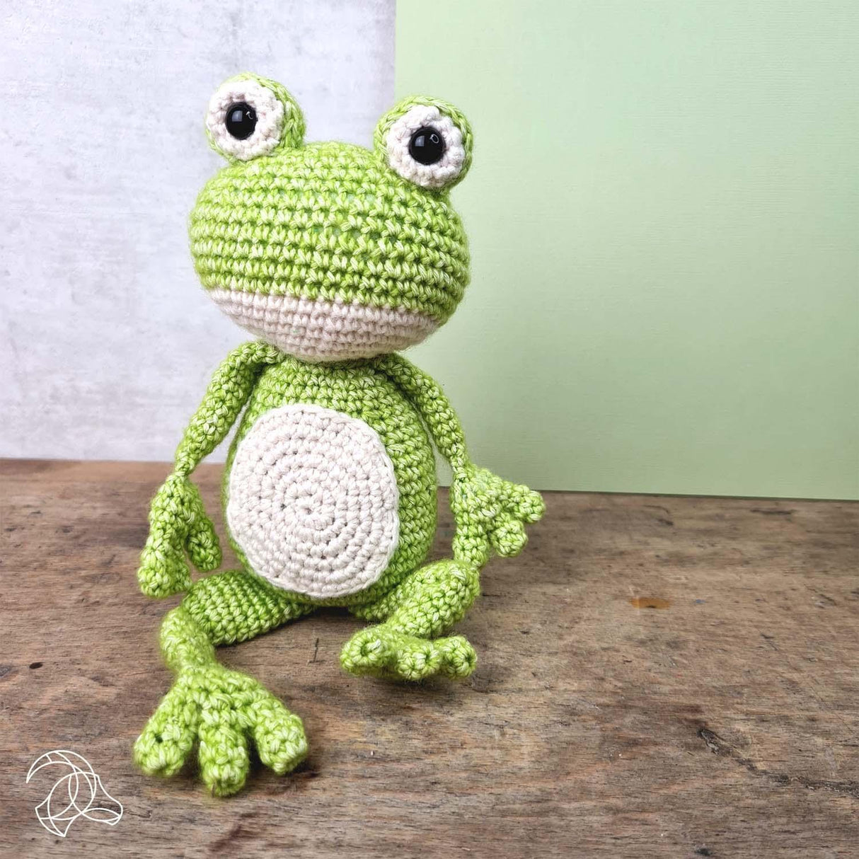 Frosch Vinny - Häkelset - derdealer.ch