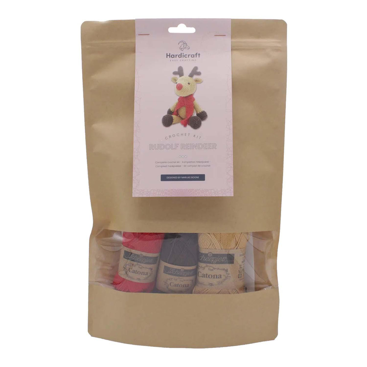 Rentier Rudolf - Häkelset - derdealer.ch