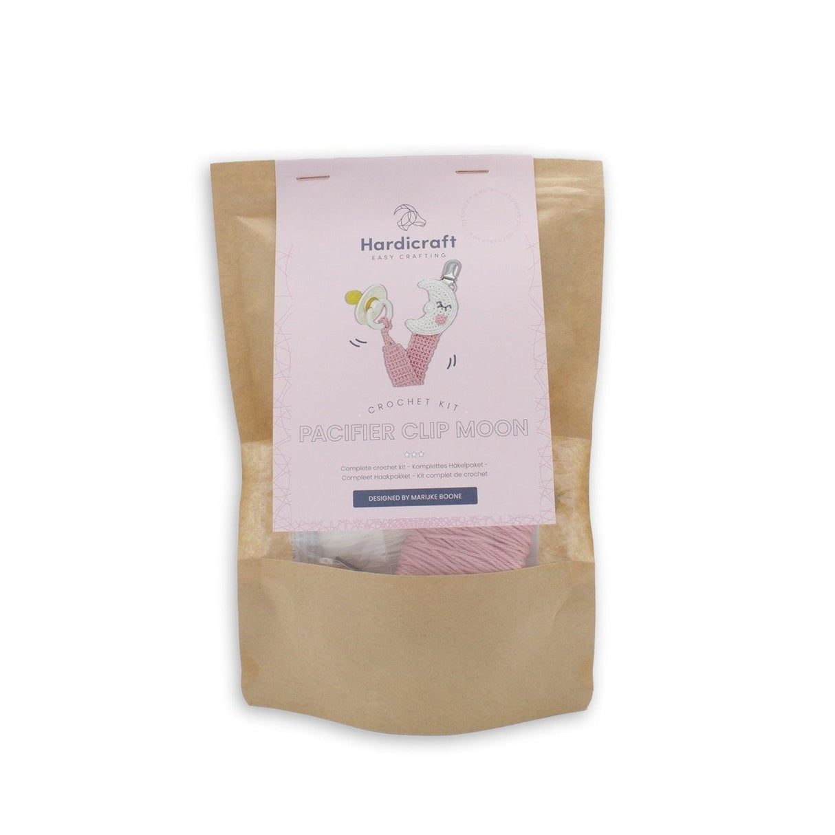 Schnullerkette Mond - Häkelset - derdealer.ch