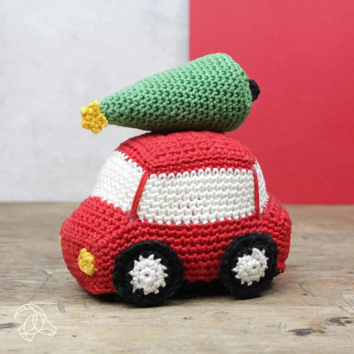 Weihnachtsauto - Häkelset - derdealer.ch
