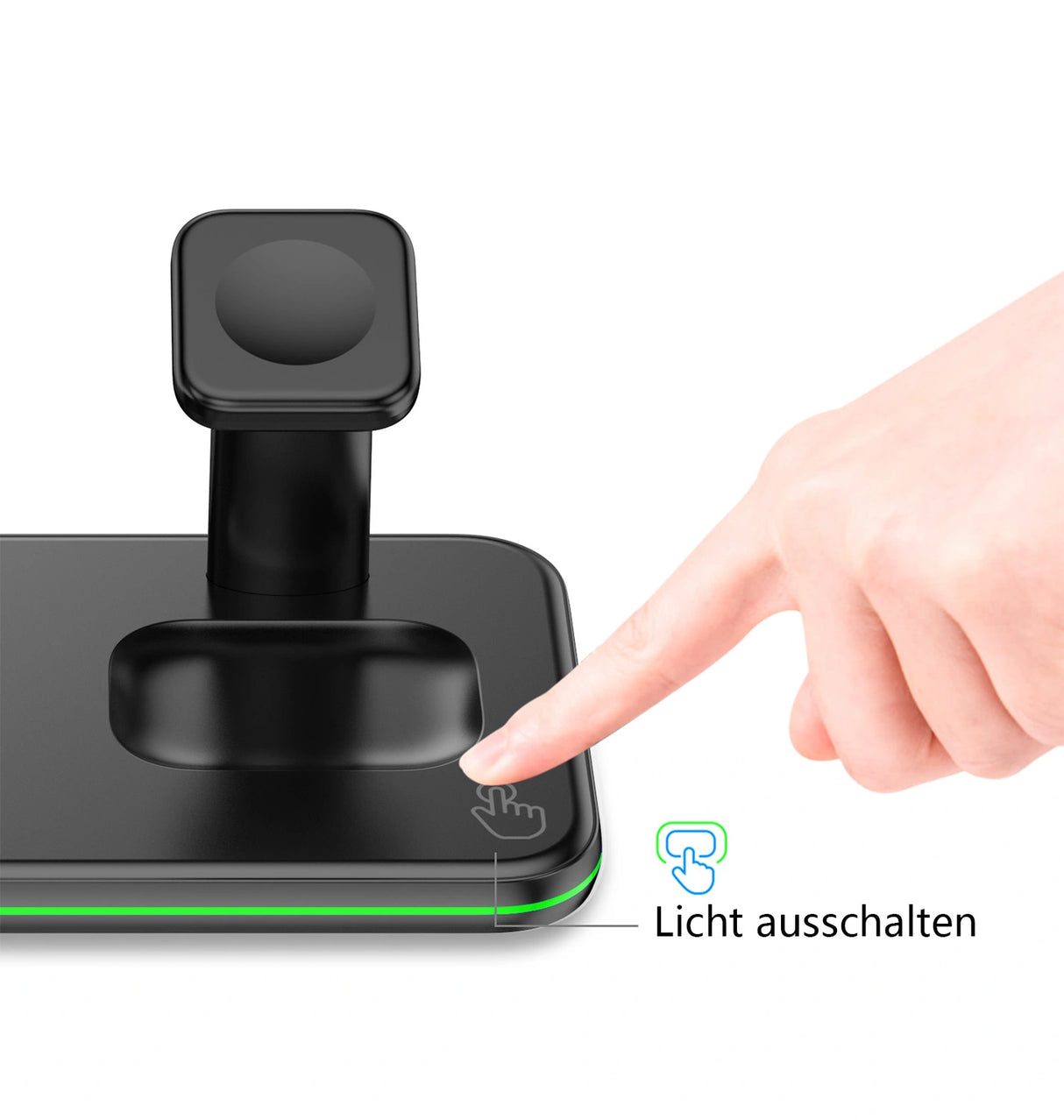 V5 - 3-in-1 Wireless Ladegerät 15W - derdealer.ch