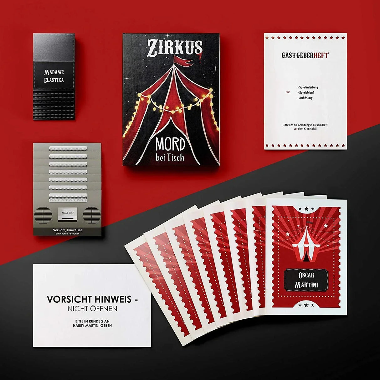 Zirkus - Krimidinner - derdealer.ch