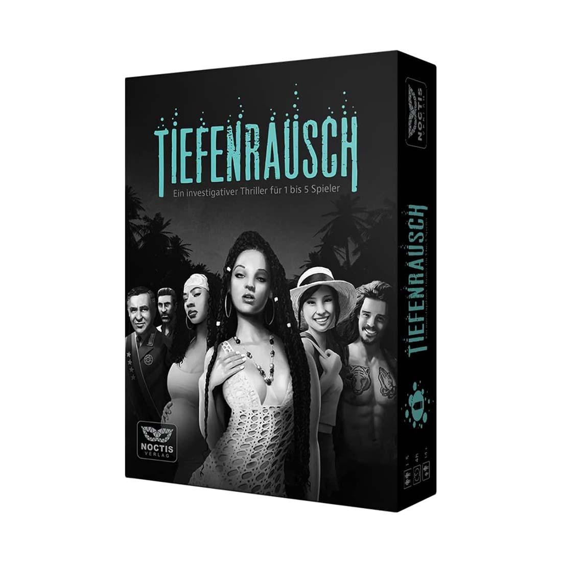 Krimispiel: Tiefenrausch. investigativer Thriller für 5 Personen