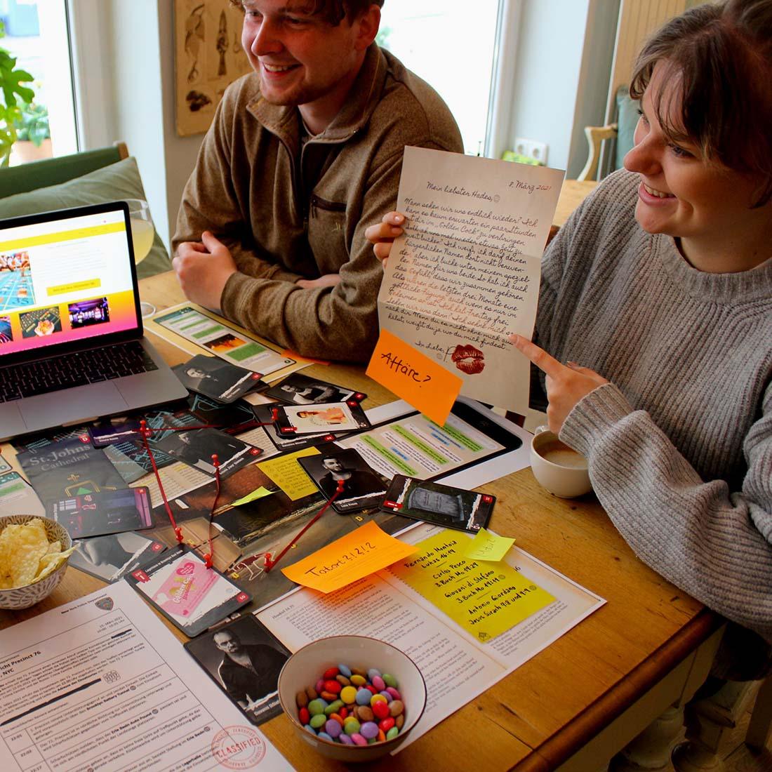 Krimispiel: Tiefenrausch. investigativer Thriller für 5 Personen