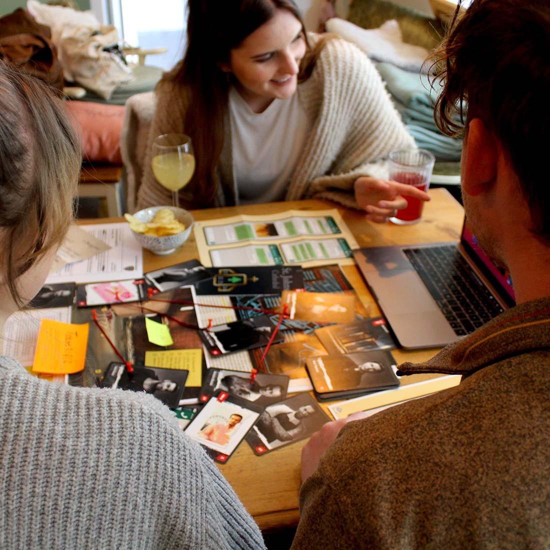 Krimispiel: Tiefenrausch. investigativer Thriller für 5 Personen