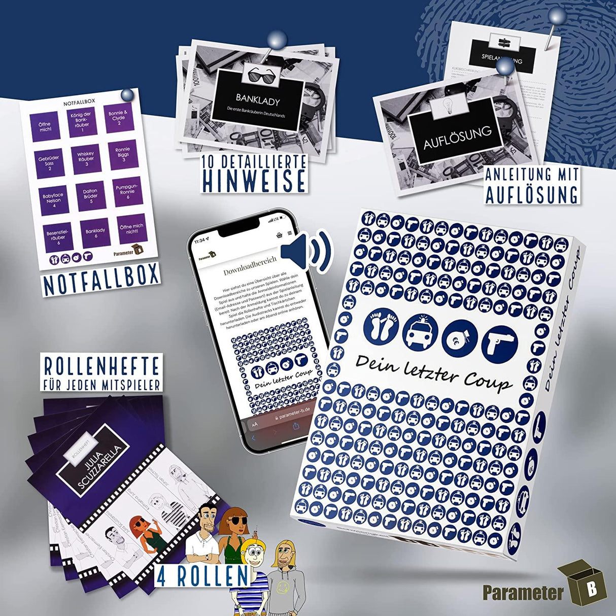 Dein letzter Coup - Krimidinner - derdealer.ch