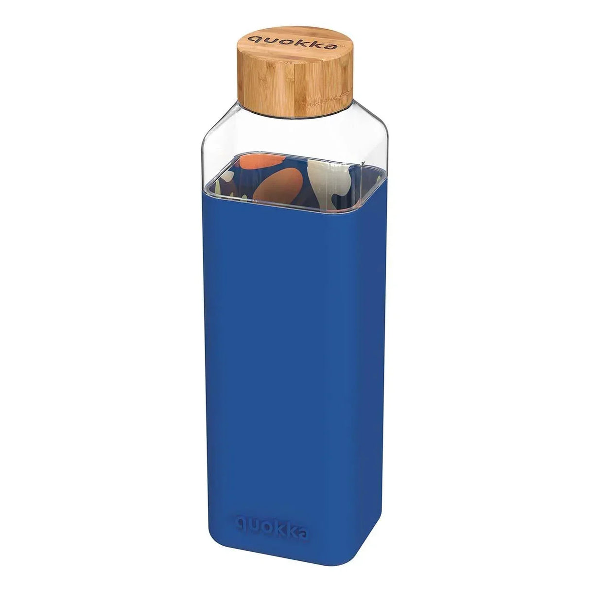 Glasflasche mit Silikonhülle 700ml Abstract Garden 42831169388772