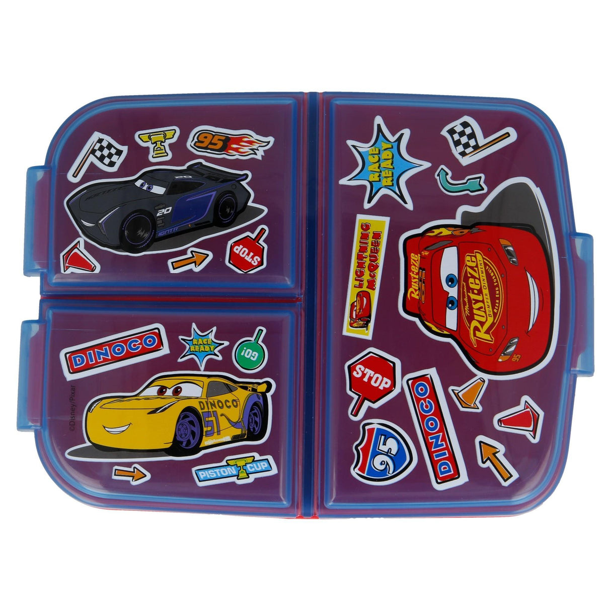 Cars Lightning McQueen - Lunchbox mit Fächern - derdealer.ch