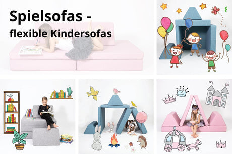 Spielesofas - flexible Kindersofa mit unbegrenzten Möglichkeiten - derdealer.ch