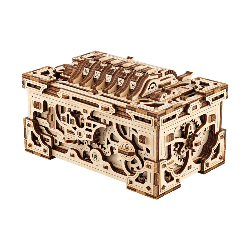 Enigma Truhe - Holzbausatz