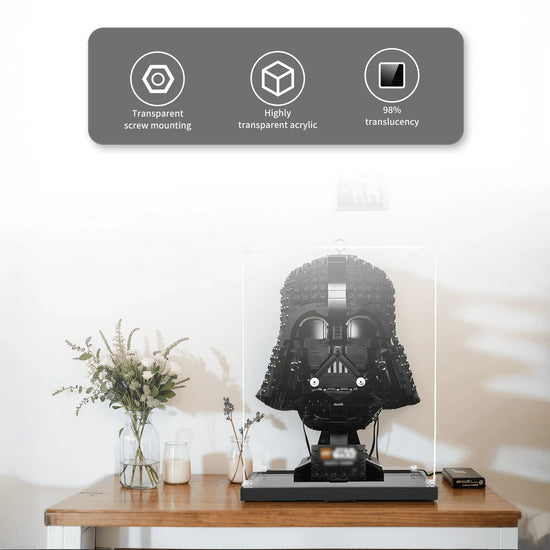 BrickDisplay - Acryl-Display (20x20x25 cm) - Schaukasten