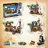 3-in-1 Piratenwelt - Klemmbausteine