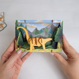 Brontosaure - Modèle 3D en bois