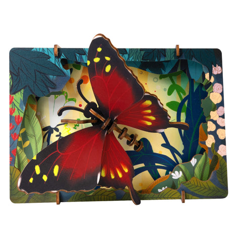 Papillon - Modèle 3D en bois