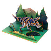 T-Rex - Modèle 3D en bois