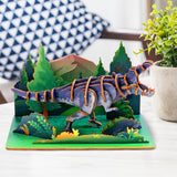 T-Rex - Modèle 3D en bois