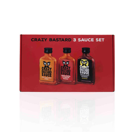 Schärfste Saucen 3er-Set (3 x 100 ml) - Scharfe Sauce