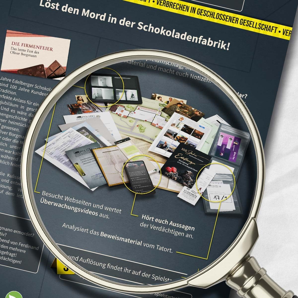 Die Firmenfeier - Das letzte Fest des Oliver Borgmann - Krimispiel